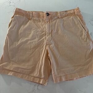 Vineyard Vines Club Short Mens Size 34 Peach Chino Regular Fit Preppy Casual